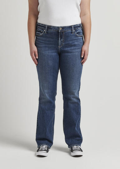 Women's Plus Elyse Jeans - Front View