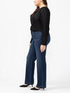 Avery High Rise Trouser Leg Luxe Stretch Jeans Plus Size image number 2