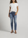 Hello Legs High Rise Slim Straight Jeans image number 0