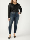 Suki Mid Rise Skinny Luxe Stretch Jeans image number 0
