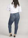 Boyfriend Mid Rise Slim Leg Jeans Plus Size image number 1