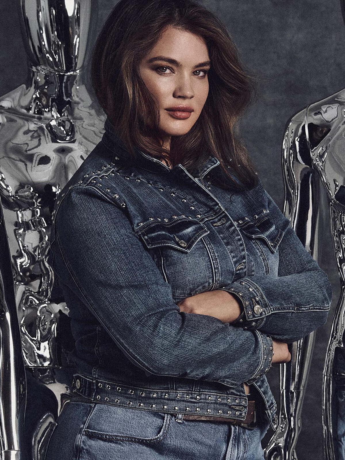 Limited Edition Studded Denim Jacket image number 0