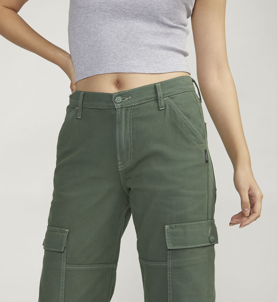 Buy Relaxed Cargo Pant for CAD 98.00 | Silver Jeans CA New Buy Relaxed Cargo Pant for CAD 98.00 | Silver Jeans CA New
