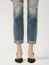 Boyfriend Mid Rise Slim Leg Jeans image number 4