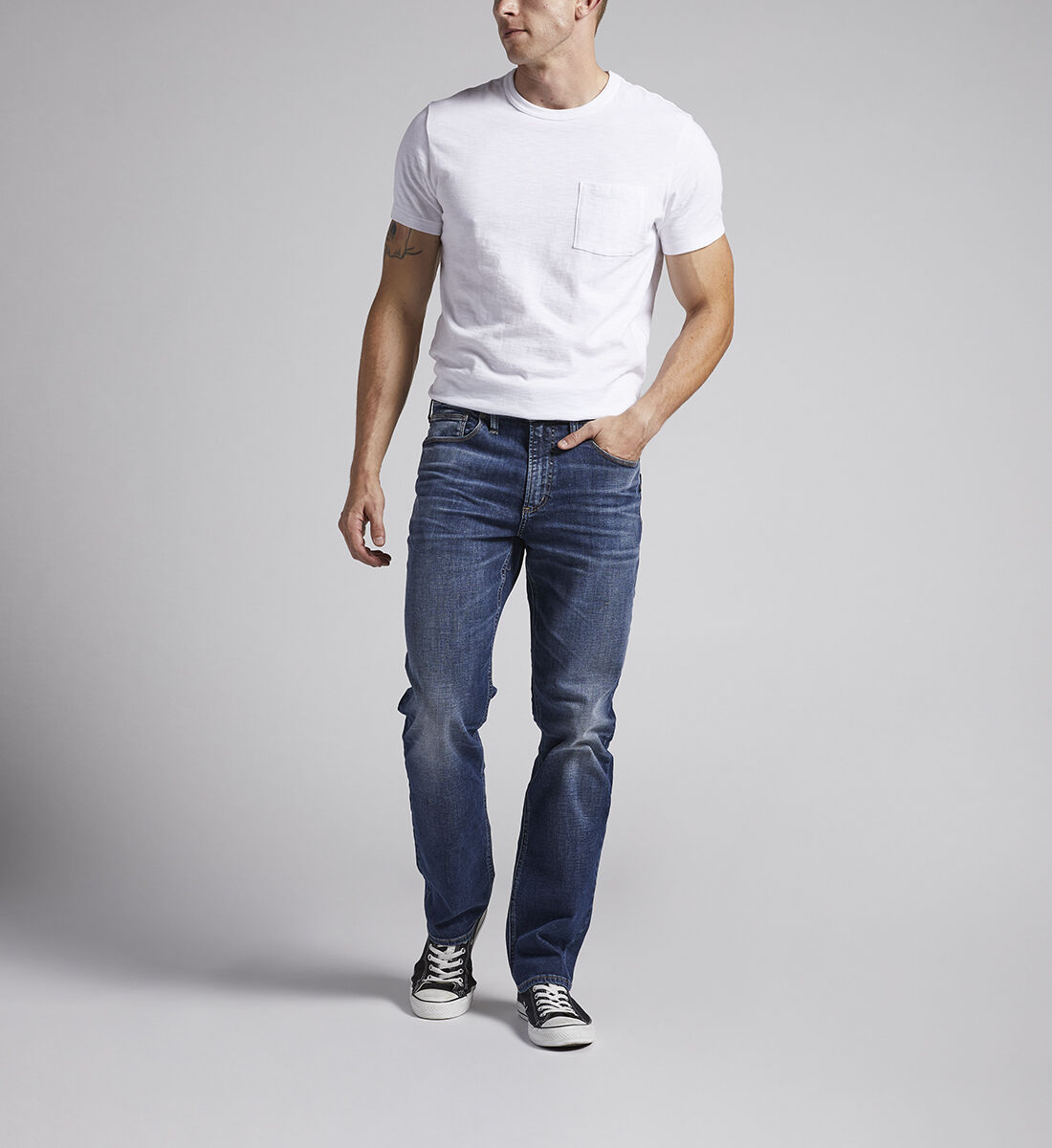 Buy Machray Athletic Fit Straight Leg Jeans for CAD 118.00