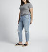 Beau Mid Rise Slim Leg Jeans Plus Size, , hi-res image number 2