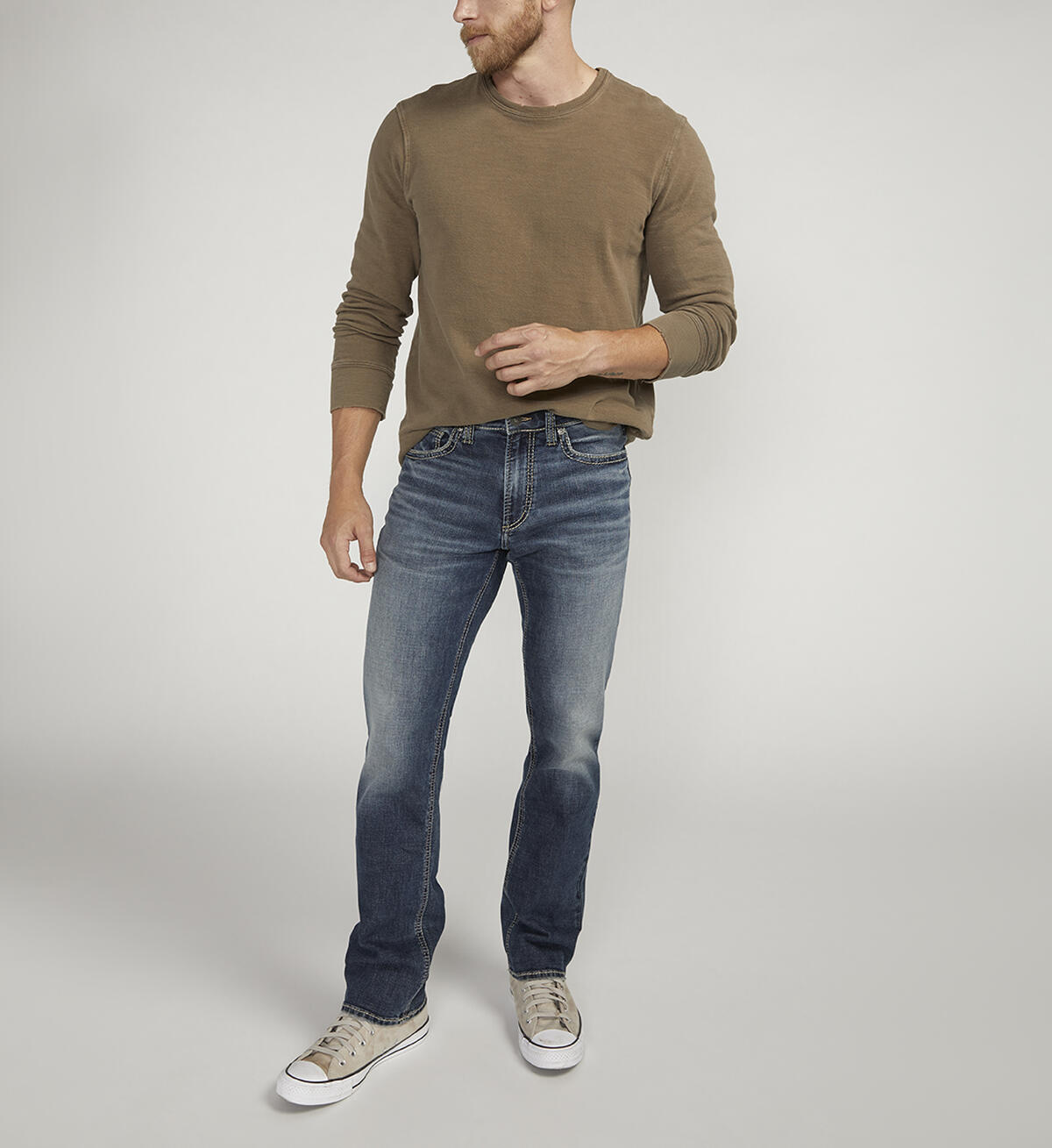 Grayson Classic Fit Straight Leg Jeans, , hi-res image number 0