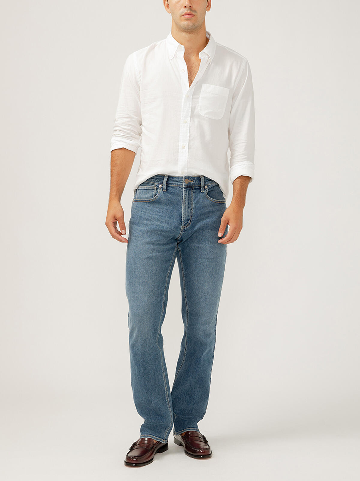 Grayson Classic Fit Straight Leg Jeans image number 0