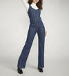High Rise Wide Leg Jumpsuit, Indigo, hi-res image number 4