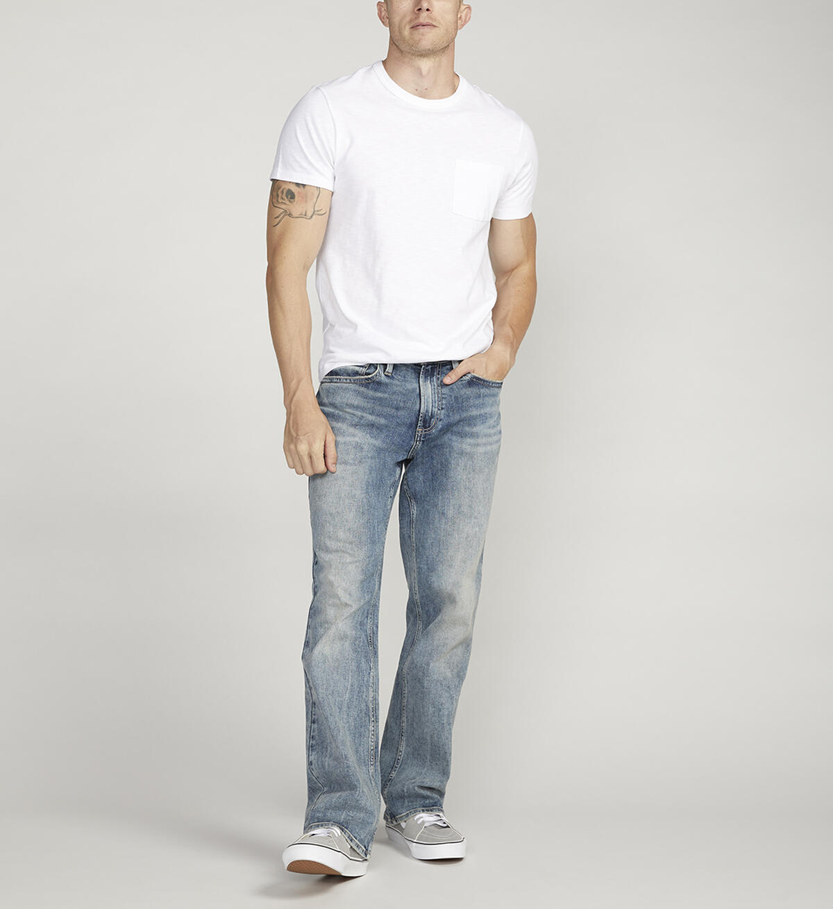 Craig Classic Fit Bootcut Jeans, , hi-res image number 0