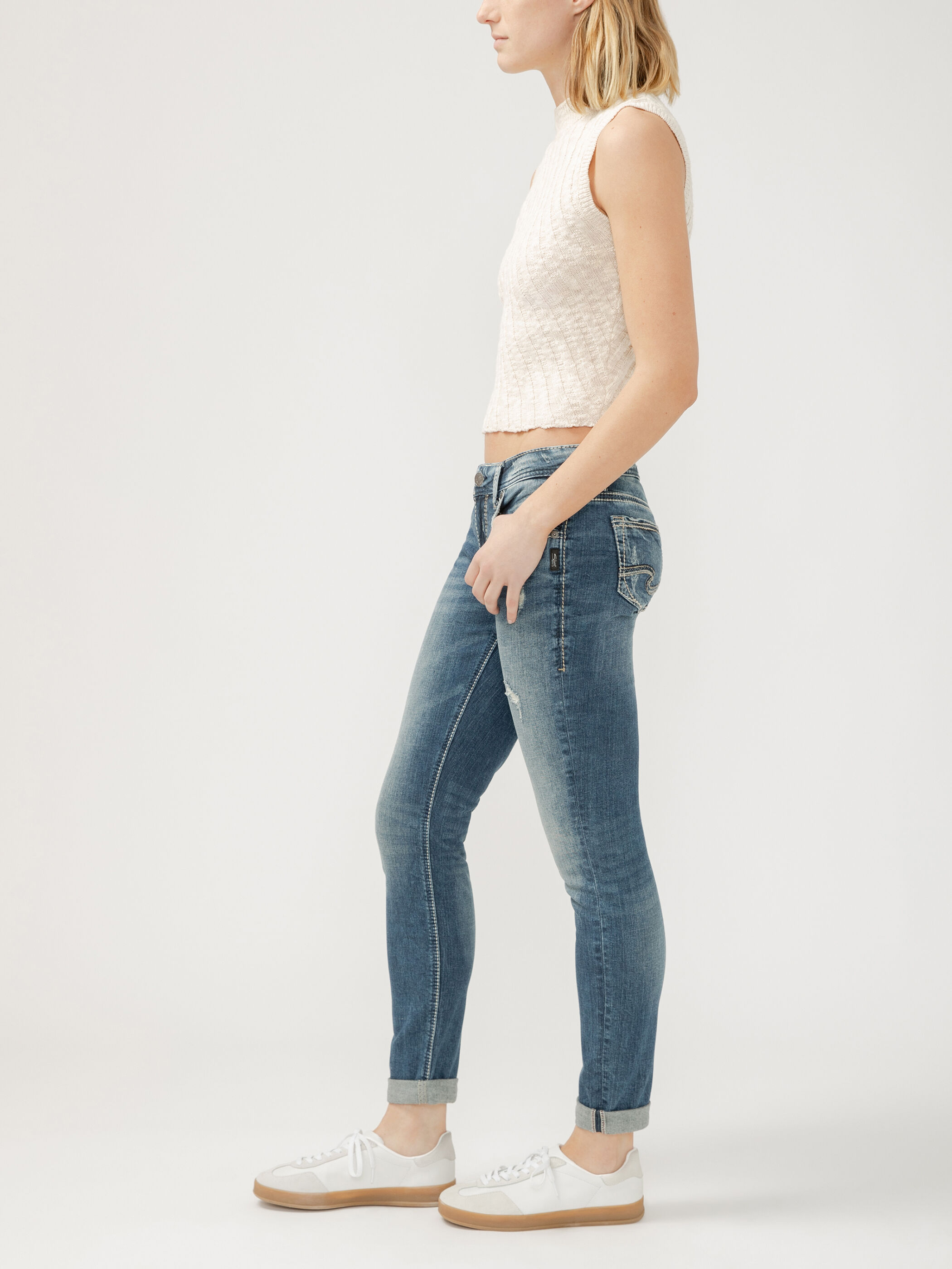 デニム・ジーパン DONDUP MANDY - Jeans super skinny bootcut a8463475e29e41daa17bb90fcb6574