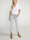 Boyfriend Mid Rise Slim Leg Jeans image number 0
