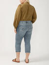 Suki Mid Rise Luxe Stretch Capri Plus Size image number 1