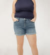 Suki Mid Rise Luxe Stretch Shorts Plus Size, , hi-res image number 3