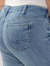 Elyse Slim Bootcut Jeans image number 3
