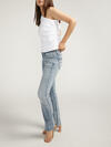 Tuesday Low Rise Slim Bootcut Jeans image number 2