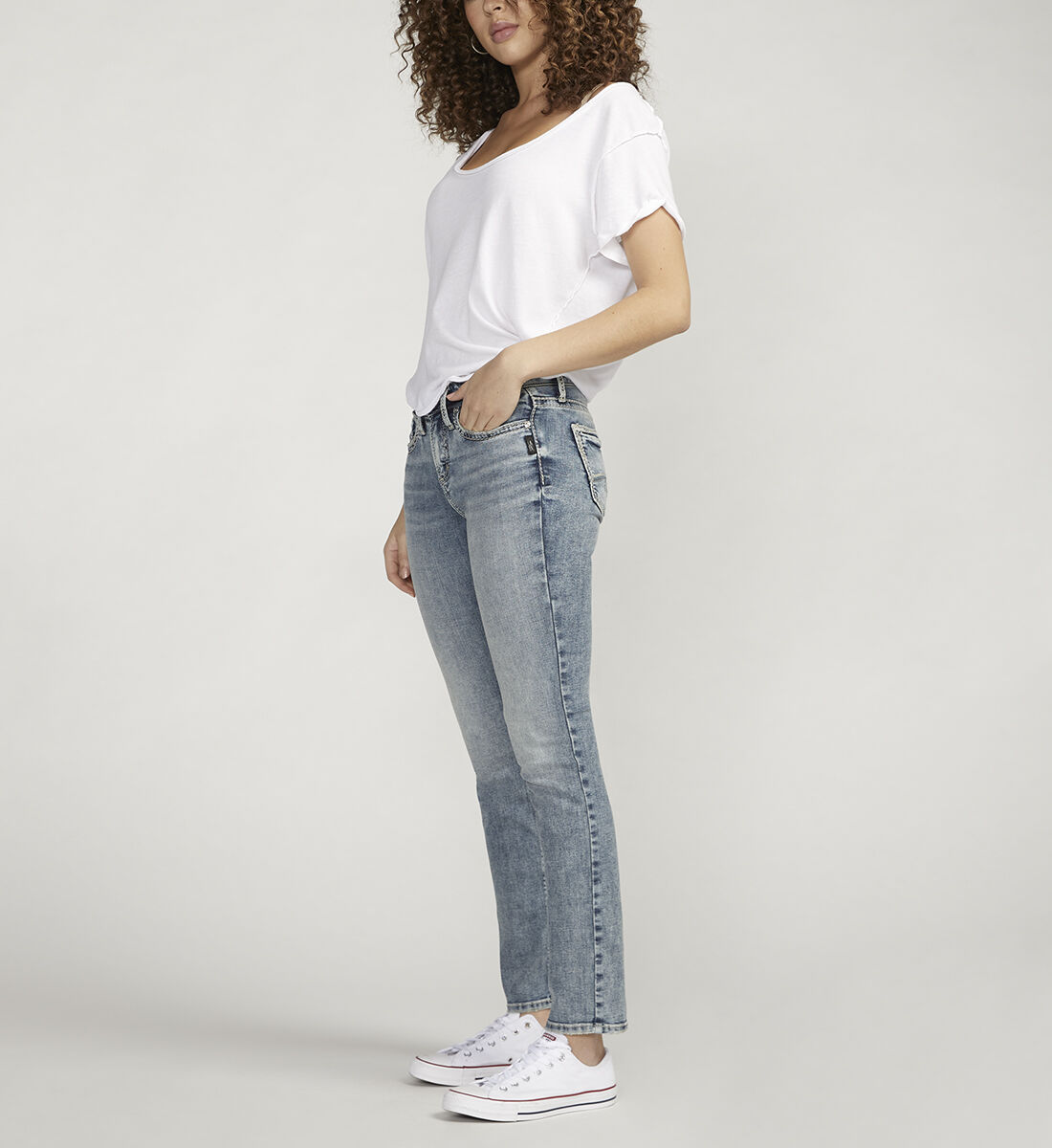 Agolde riley high rise cheap straight crop jeans vanished