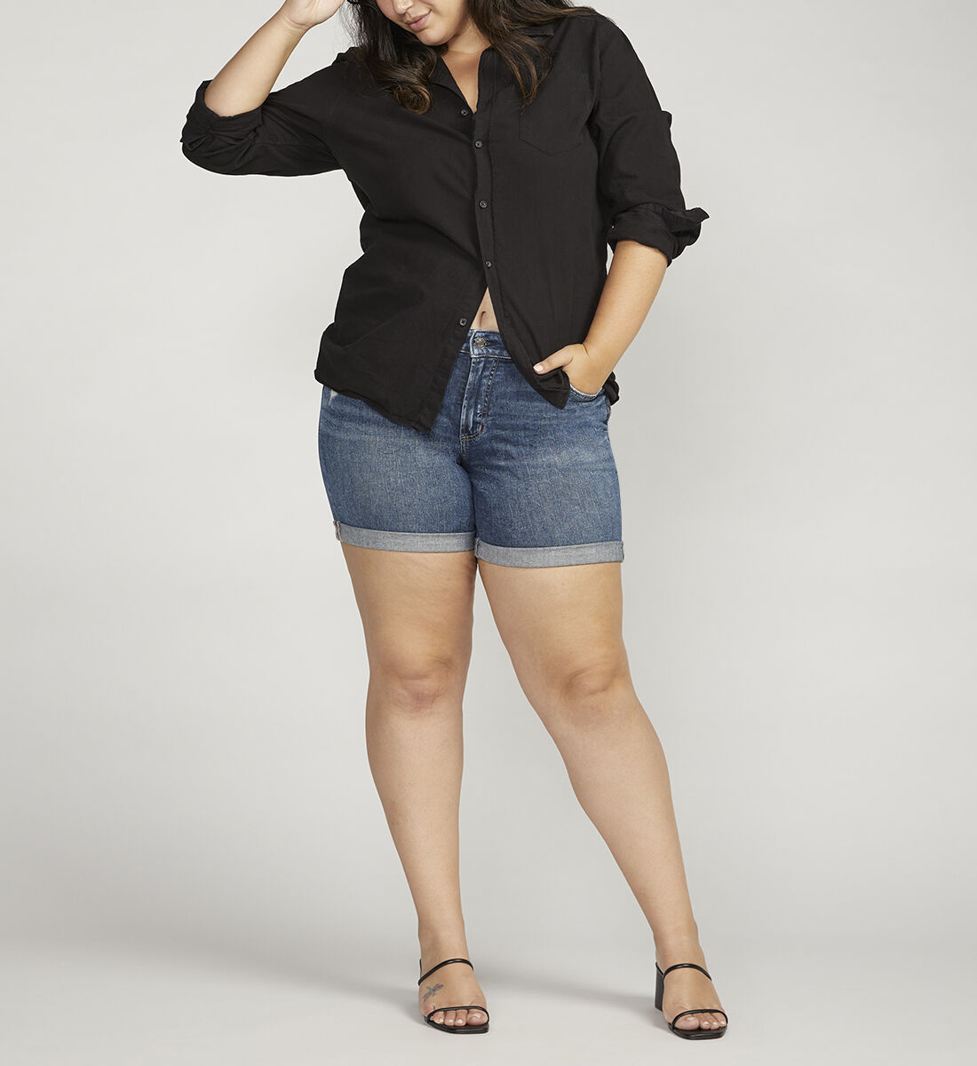 Plus discount size shorts