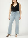 Suki Mid Rise Bootcut Luxe Stretch Jeans Plus Size image number 0