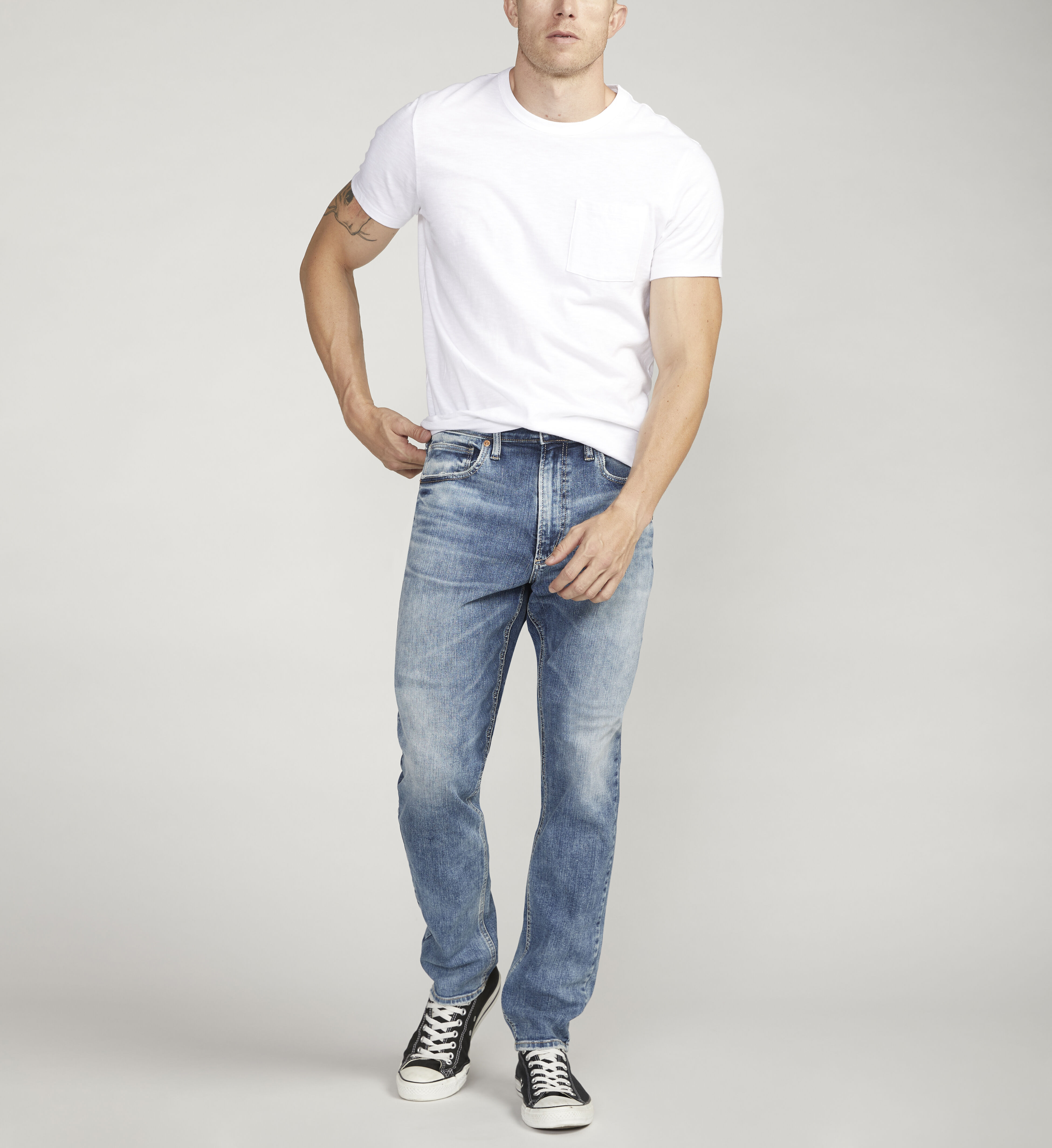 Athletic fit sale skinny jeans