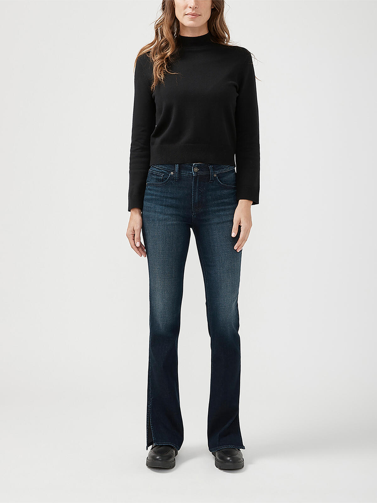 Avery High Rise Bootcut Luxe Stretch Jeans image number 0