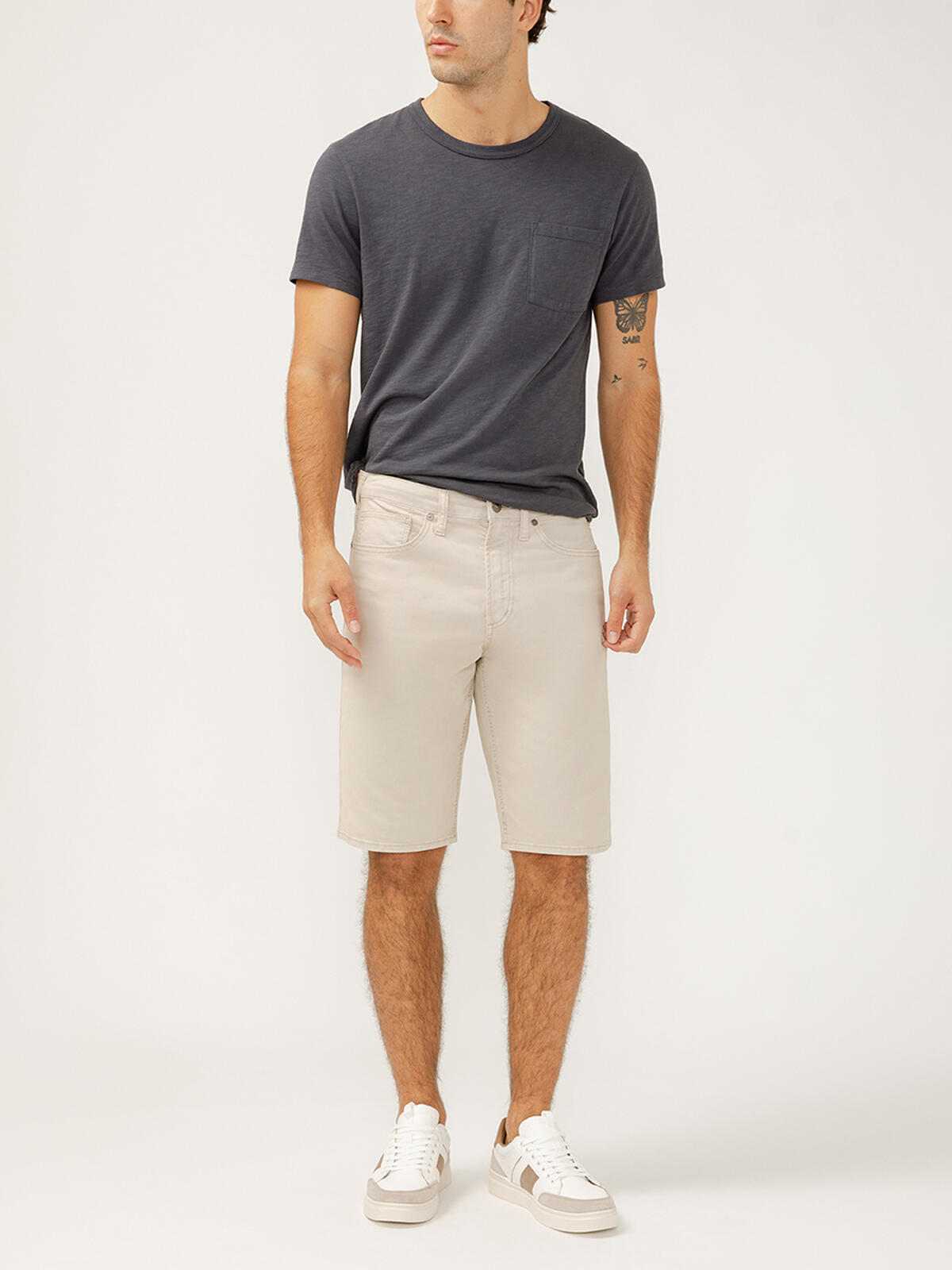 Zac Relaxed Fit Essential Twill Shorts image number 0