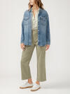 Women's Denim Shirt Jacket image number 3