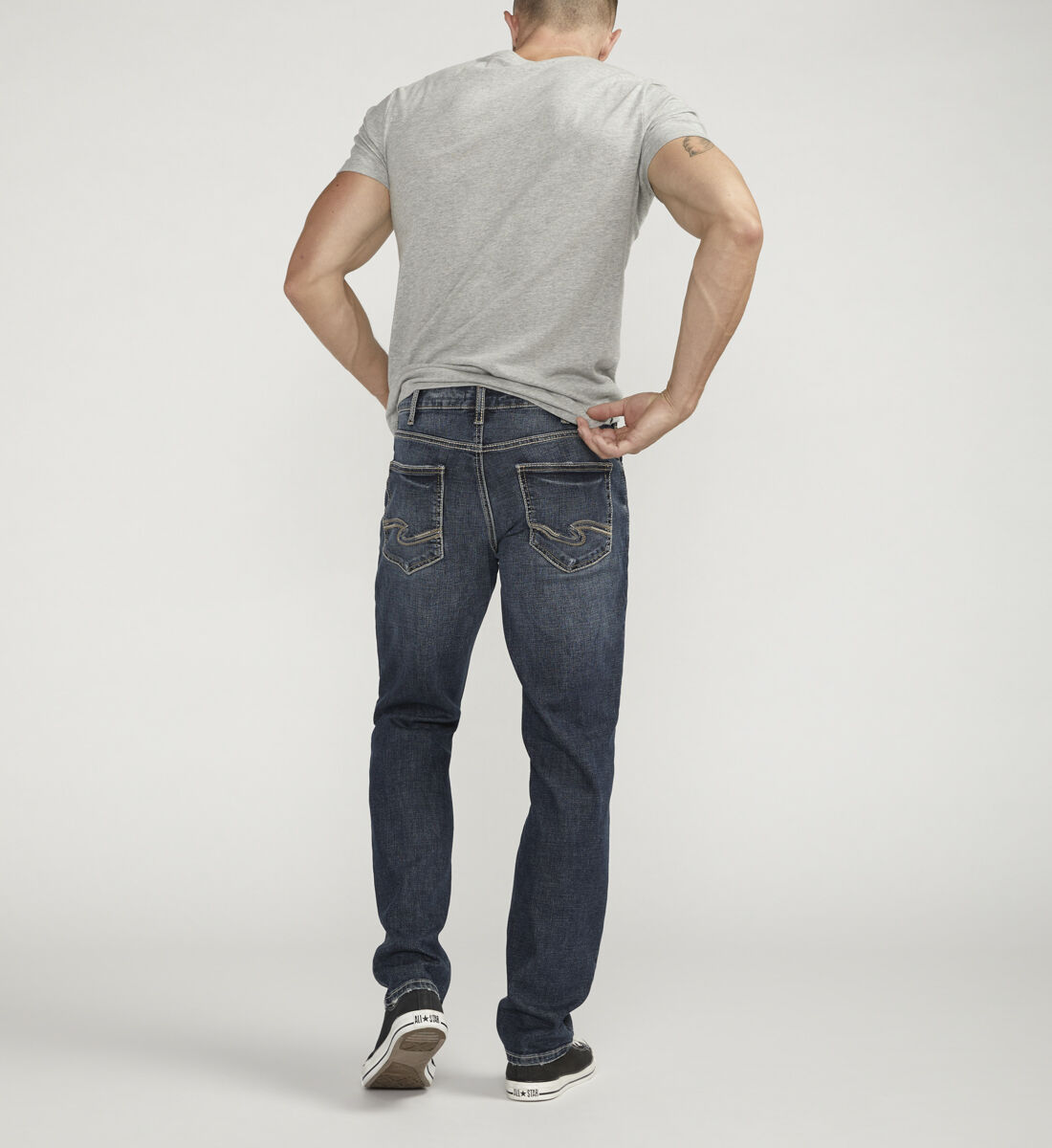 Buy Eddie Athletic Fit Tapered Leg Jeans for CAD 59.00