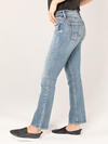 Elyse Mid Rise Slim Bootcut Jeans image number 2