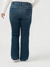 Isbister High Rise Flare Luxe Stretch Jeans Plus Size image number 4