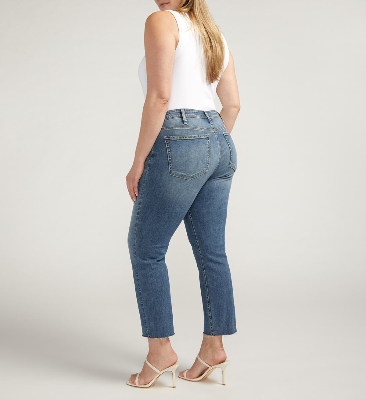 Most Wanted Mid Rise Straight Jeans Plus Size, , hi-res image number 1