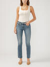 Suki Mid Rise Straight Leg Jeans image number 0