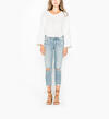 Aiko Slim Crop Light Wash, , hi-res image number 0