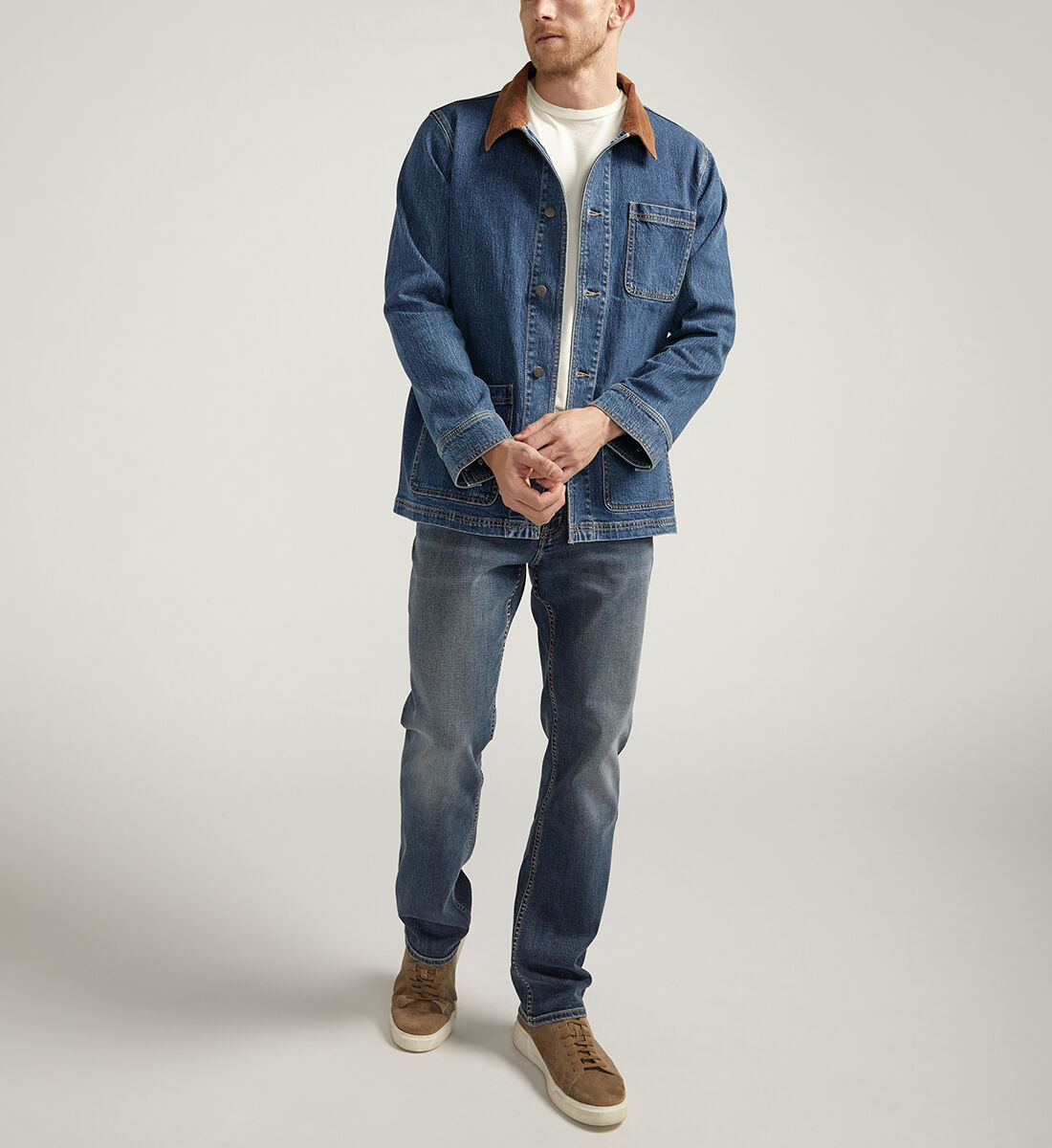 Buy Denim Chore Jacket for CAD 76.00 | Silver Jeans CA New Buy Denim Chore Jacket for CAD 76.00 | Silver Jeans CA New