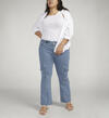 Be Low Cargo Pocket Jeans Plus Size, , hi-res image number 0