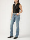 Suki Mid Rise Slim Bootcut Jeans image number 2