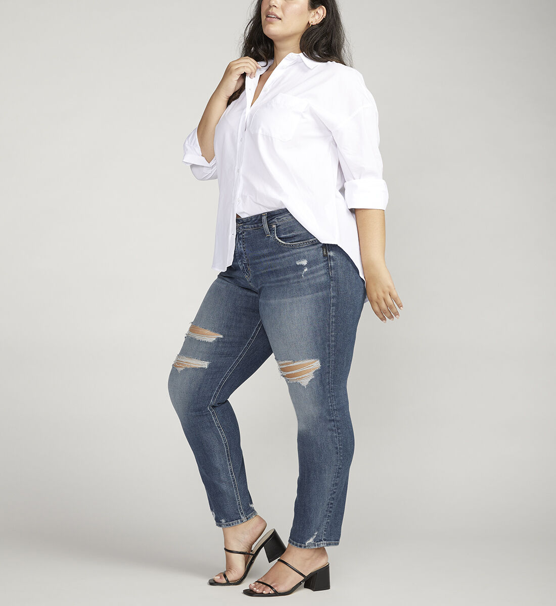 Plus size boyfriend jeans canada online