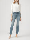 Elyse Mid Rise Straight Leg Jeans image number 0
