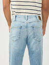 Eddie Classic Athletic Fit Tapered Leg Jeans image number 3