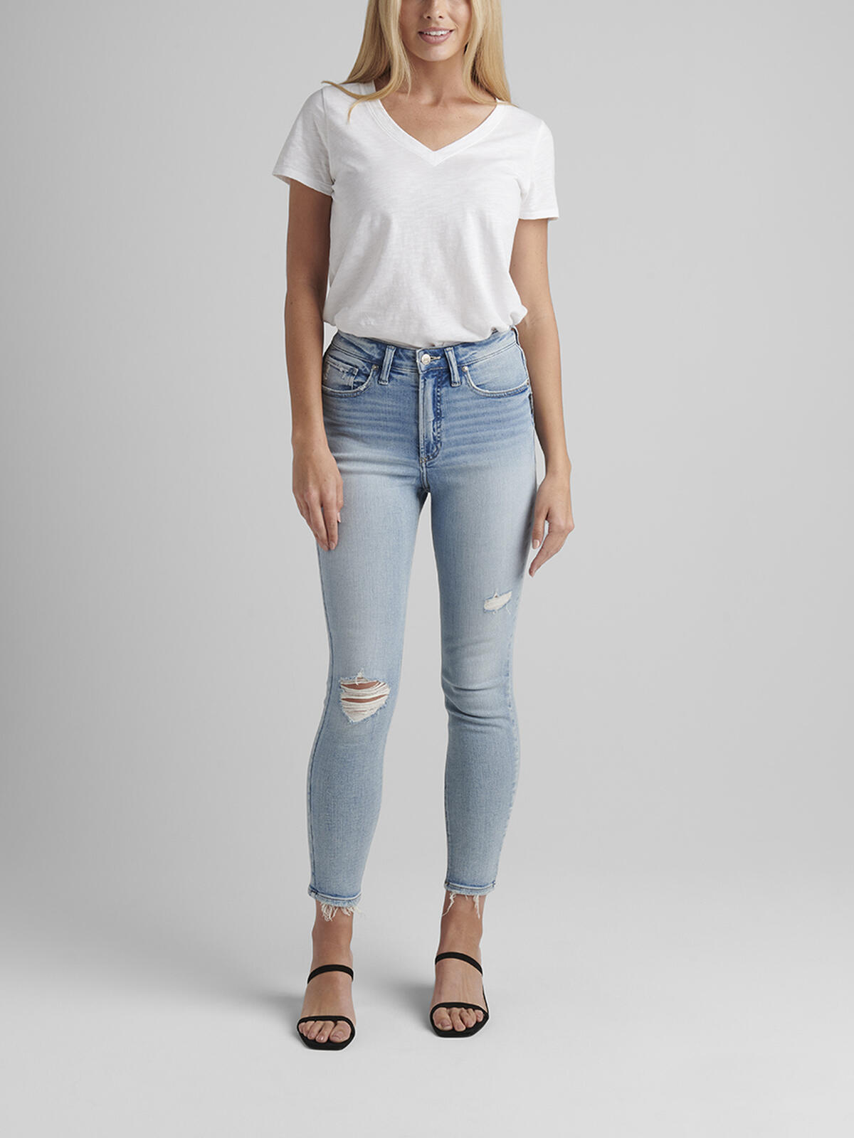 High Note High Rise Skinny Jeans image number 0
