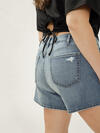 Boyfriend Mid Rise Short Plus Size image number 3