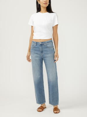 90s Relaxed Straight Leg Ankle Jeans