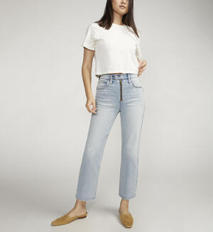 Highly Desirable High Rise Straight Leg Jeans