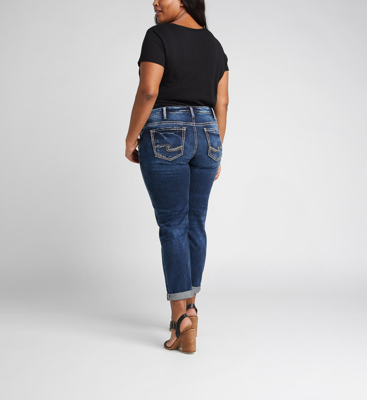 Mid-Rise Boyfriend Jeans, , hi-res image number 1