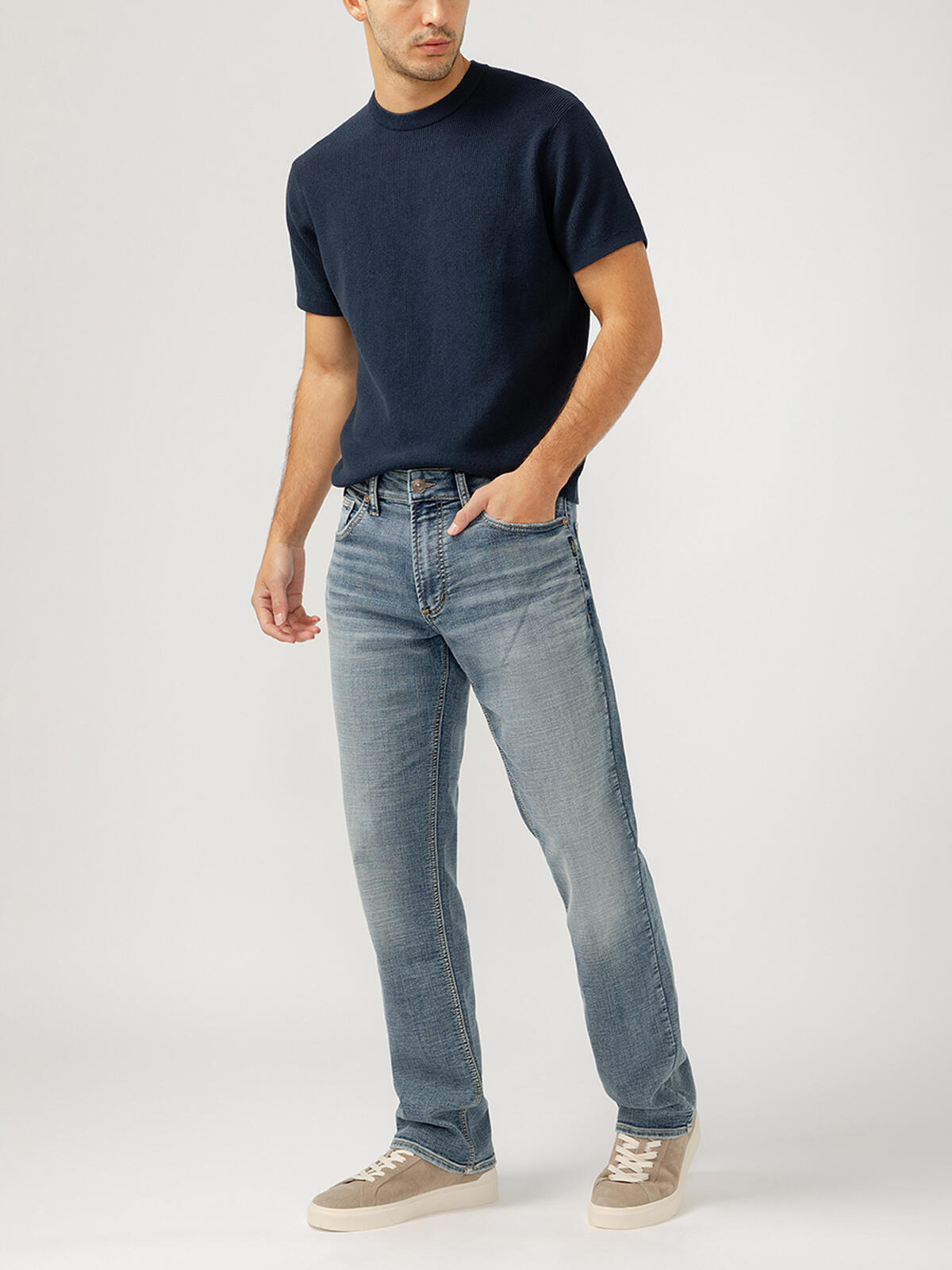 Grayson Classic Fit Straight Leg Jeans image number 0