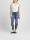 Avery High Rise Straight Crop Jeans image number 0