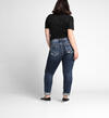 Boyfriend Slim Mid Dark Wash, , hi-res image number 1