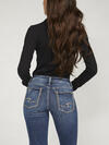 Tuesday Low Rise Slim Bootcut Jeans image number 3