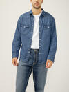 Men's Denim Western Shirt image number 0