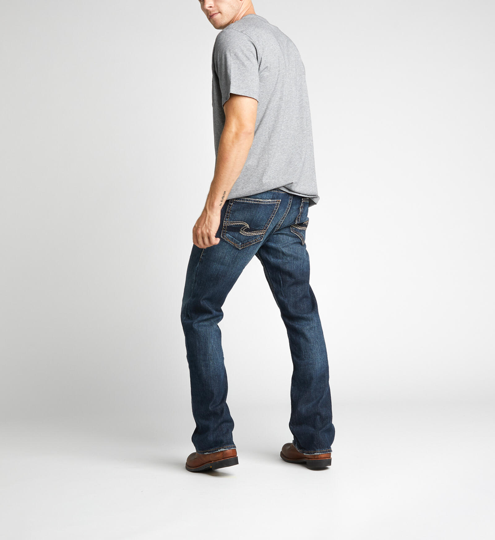 Silver Jeans® Men's Zac Dark Wash Jeans